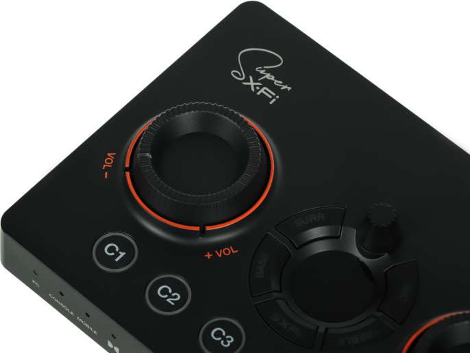 Звуковая карта USB Creative Sound BlasterX GC7,  7.1, Ret [70sb185000000]