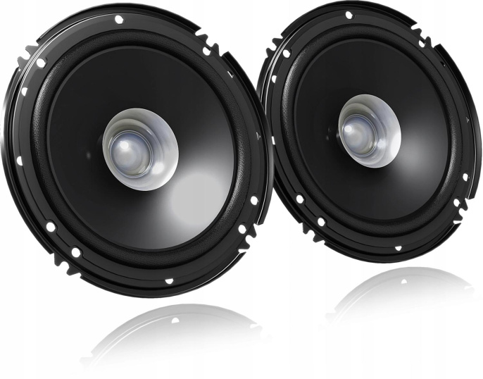 Колонки автомобильные JVC CS-J610X без решетки 300Вт 92дБ 4Ом 14.24см 6дюйм ком.:2кол. коаксиальные однополосные