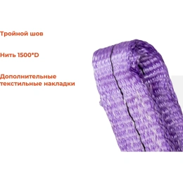 Строп текстильный петлевой СТП 0,5Т/1М Gigant Professional GP-STP-0015