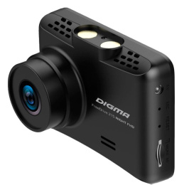 Видеорегистратор Digma FreeDrive 215 Night FHD, черный