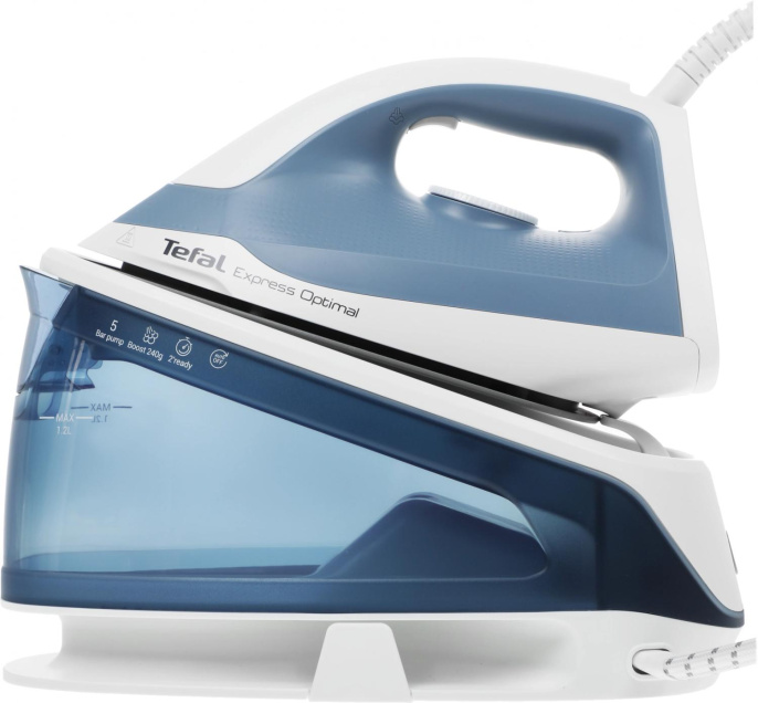 Парогенератор Tefal Express Optimal SV4110E0, синий / белый