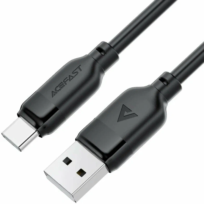 Кабель ACEFAST C16-04 USB-A To USB-C Tpe Charging Data Cable - Black AF-C16-04-BK