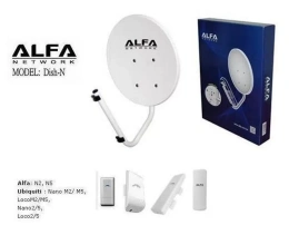 Wi-Fi-антенна ALFA Network Dish-N, Special Design for Alfa:N2,N5/Ubiquiti:NanoM2/M5/LocoM2/M5/Nano2/5,Loco2/5