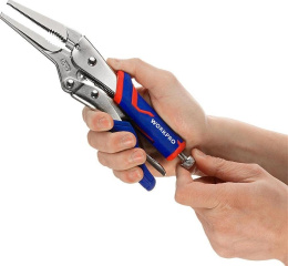 Зажимные клещи WORKPRO 230 мм, 9 дюймов, CR-V, с удлиненным захватом WP231076