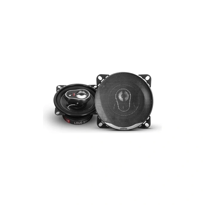 Автоколонки Centek 4 10x10 см, 180 Вт, 3 полосы, 105-20000 Гц CT-8401-4