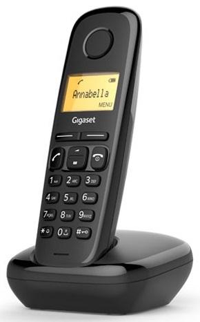 Радиотелефон Gigaset A170 SYS RUS, черный [s30852-h2802-s301]