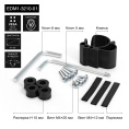 Кронштейн для монитора 13"-32" настольный ExeGate EDM1-3210-01 EX297359RUS (VESA 75x75, 100x100, макс.нагрузка 10 кг, наклон -45°/+45°, поворот -45°/+45°, вращение 360°, 2 способа крепления: сквозное и струбцина, цвет черный)