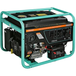Бензогенератор Sturm 6500 ВА, AVR, Авто. Рег.Напр. , эл/ручн старт, 76 кг,бак 25 л PG8765NE