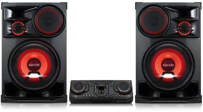 Минисистема LG CL98-FS черный 3500Вт CD CDRW FM USB BT (CL98P+NL98)