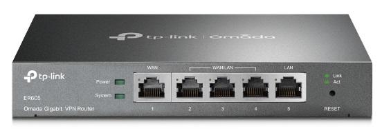 Межсетевой экран TP-LINK SafeStream ER605,  черный