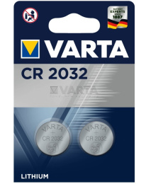 Батарейка Varta Lithium 6032 CR 2032 BL2 (электролит литиевый, 220 мА·ч)