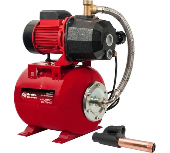 Насосная станция QUATTRO ELEMENTI Automatico 800 Ci Deep 645-280
