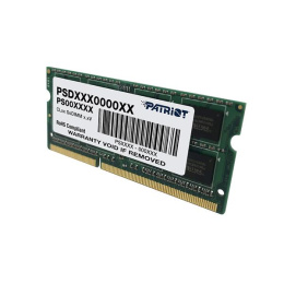 Оперативная память Patriot PSD34G1600L2S DDR3L - 1x 4ГБ 1600МГц, для ноутбуков SO-DIMM , Ret