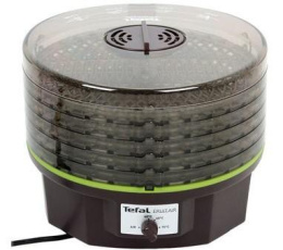 Сушилка для овощей и фруктов TEFAL DF1008, черный, 5 поддонов