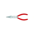 Длинногубцы KNIPEX с реж. кромк. радиомонтаж., полукругл. прям. губки, хром, 1К ручки KN-2503125