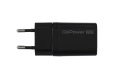 Зарядное устройство 1USB+1TYPE-C 35W QC3.0 00-00028403 BLACK GOPOWER