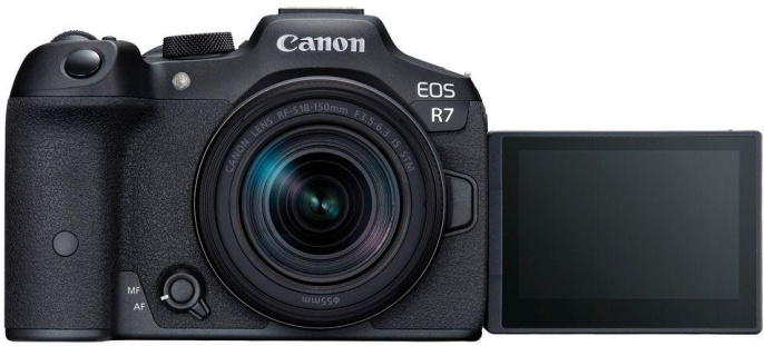Беззеркальный фотоаппарат Canon EOS R7 body, черный [5137c002]