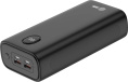 Внешний аккумулятор (Power Bank) Cactus CS-PBFSJA-30000,  30000мAч,  черный