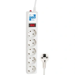 Сетевой фильтр PowerCube SPG-B-6-WHITE, 1.9м, белый