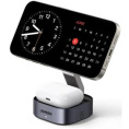 Зарядное устройство магнитное беспроводное 2-в-1 UGREEN W526 35278 2-in-1 Magnetic Wireless Charger для Iphone&AirPods 7,5W. Цвет: серый космос