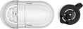 Кофеварка капельного типа KitchenAid/ Classic, капельная, белая 5KCM1208EWH