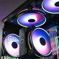 Вентилятор Cooler Master MasterFan MF140 Halo2 140мм, 4-pin, 1600об/мин, 27 дБ, ARGB, черный, Ret [mfl-b4dn-16np2-r2]