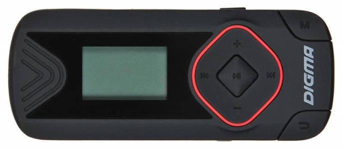 MP3 плеер Digma R3 flash,  8ГБ,  черный