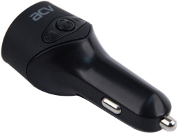 Автомобильный FM-модулятор ACV FMT-119B черный BT USB 37400