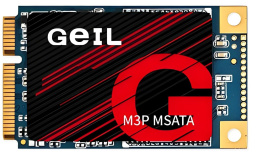 Накопитель SSD Geil M3P 1TB M3PFD09I1TBA M.2, mSATA, 3D QLC NAND, скорость чтения/записи: 500/500MB/s