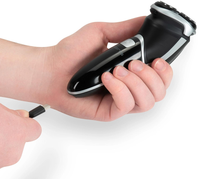 Бритва электрическая PMR 0421RC Pivot Touch 4D PRO Черный
