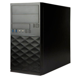 Корпус Mini Tower InWin EFS052 Black U3*2+A HD + front fan holder + Screwless mATX без блока питания (6184502)