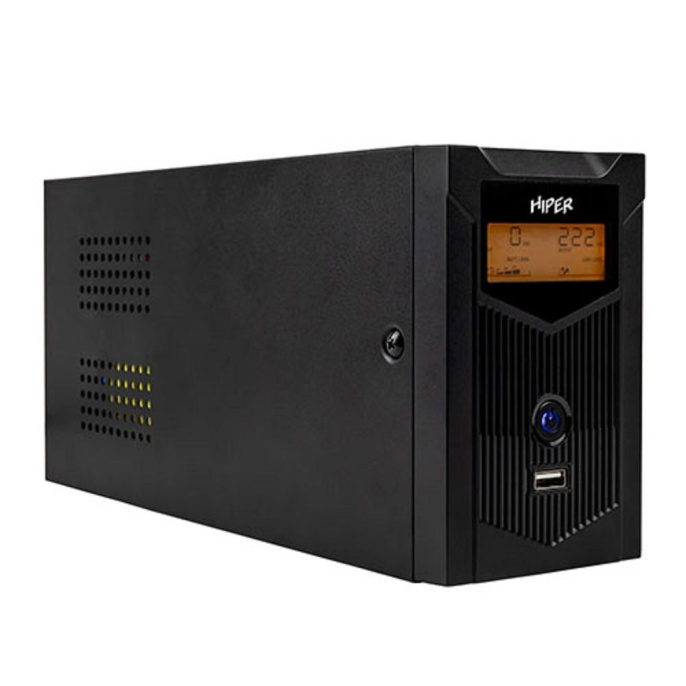 HIPER NEO LT-1000US: Линейно-интерактивный 1000VA/500W Розетки: 2 CEE АКБ: LiFePO4, 77Втч Дисплей, USB зарядка