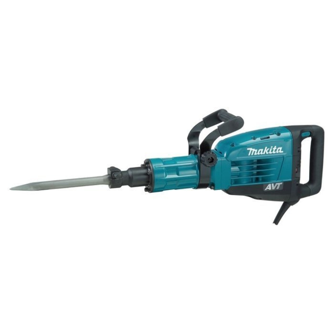 Отбойный молоток Makita HM1307CB (электрический, 1510 Вт, энергия удара: 34.9 Дж, частота: 1450 об/мин, тип патрона: шестигранник, регулировка вращения: электронная, плавный пуск)