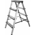 Алюминиевая стремянка двусторонняя, 4 ступени Gigant AS 204