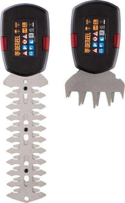 Кусторез/ножницы для травы DENZEL G801E, 1.5Ач [96815]