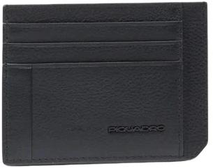 Чехол для кредитных карт Piquadro Russel PP2762W137R/N черный натур.кожа