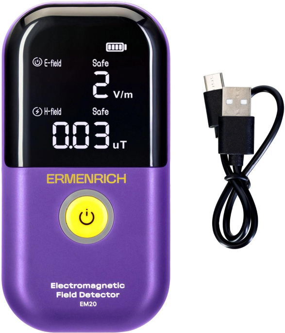 Тестер ERMENRICH EM20 фиолетовый, черный [85669]