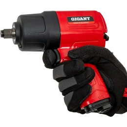 Ударный пневмогайковерт (880 Нм; 1/2"; кейс) Gigant Professional PW 880RKS + набор головок