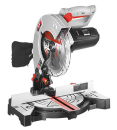 Торцовочная пила Зубр ЗПТ-210-1400 Л, комбинированная, 1300Вт, 210мм