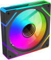 Вентилятор Bloody BD-CF120ARGB2 LCD ARGB 120х120x25 черный 4-pin упак.:1шт BD-CF120ARGB2-BK Ret