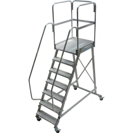 Лестница с площадкой Krause 7 ступеней 820051