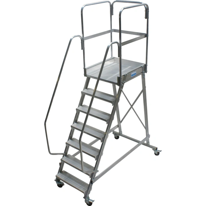 Лестница с площадкой Krause 7 ступеней 820051