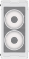 Корпус mATX Oklick OCC-MN302F, Mini-Tower, без БП, белый