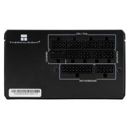 Блок питания 850W/ Power Supply Thermalright, 850W 80+ Gold ATX, 3.1, PCIe 5.1, Full modular, 1x24 20+4 pin 600mm, 2xCPU 8 4+4 pin 650mm, 2xPCIe*2 8 6+2 pin 650+150mm, 1x12VHPWR PCIe 5.1 12+4pin 600mm, 2xSATA*4 450+150+150+150mm, 1xMOLEX4pin*3 500+150+15 
