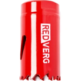 Коронка биметаллическая 27 мм REDVERG 6627100