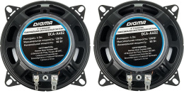 Колонки автомобильные DIGMA DCA-A402, 10 см 4 дюйм. , комплект 2 шт.