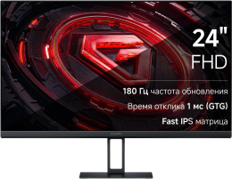 23.8" Монитор Xiaomi Monitor G24i, 1920x1080, IPS, 180Гц, 1хHDMI, 1хDP, черный [ela5625eu]
