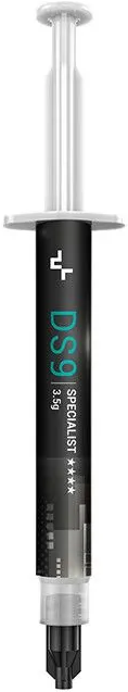 Термопаста DeepCool DS9 3.5г (R-DS9-GY035C-G) (теплопроводность: 6.5 W/(m·K), удельный вес: 3.5 г/см³, не вызывает коррозии, цвет: серый)