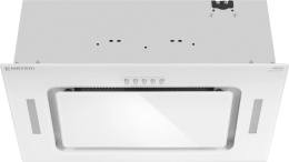 Вытяжка встраиваемая Meferi Ultra INBOX52WH Glass белый управление: кнопочное 1 мотор (INBOX52WH GLASS ULTRA)