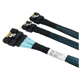 КАБЕЛЬ-ПЕРЕХОДНИК Lr-Link SFF-8654 8i/SFF-8654 4i*2-0.8M LRSF5454 8i/4i -0.8M